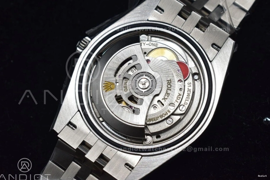 Stick Dial Best DateJust Jubilee 904L 41 SA3235 DIWF Bracelet Edition Grey on Steel 1:1 126334 0318